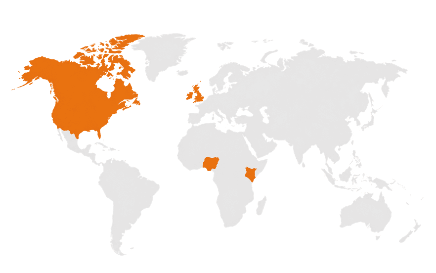 Map of Alluvium's global office locations