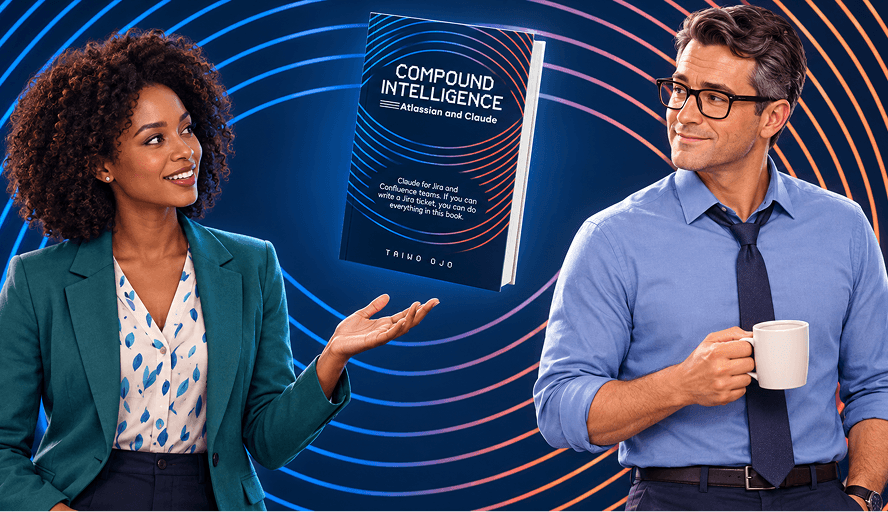 Maya and Ray, the two guides in every Compound Intelligence book